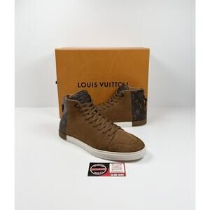 Size 9LV/10US - Louis Vuitton Line Up Leather High Tops